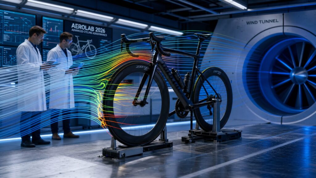 CFD airflow visualization in wind tunnel