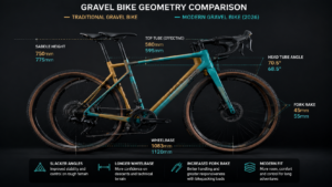 Gravel bike geometry comparison 2026