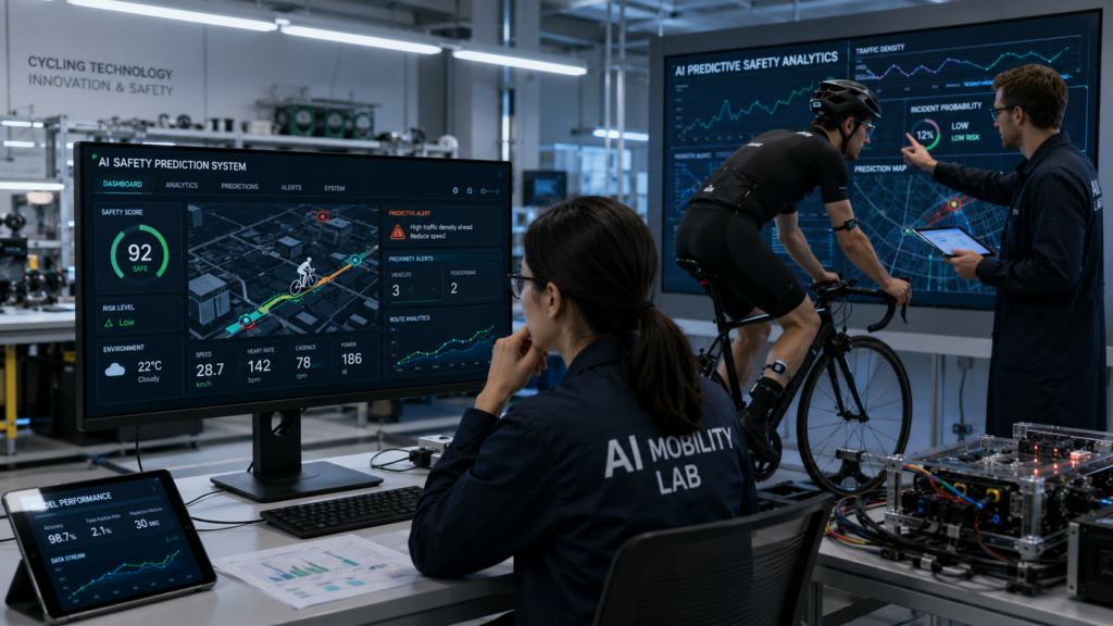 AI-powered mobility safety lab in action