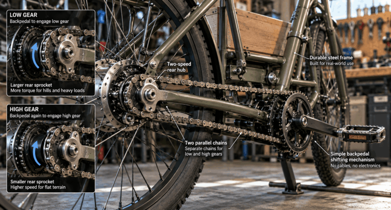 Two-Speed Utility Bike Drivetrain Guide